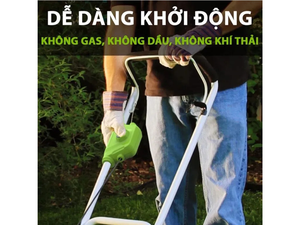 Máy xới đất dùng pin 40V Greenworks 27037 (Chưa pin, sạc)