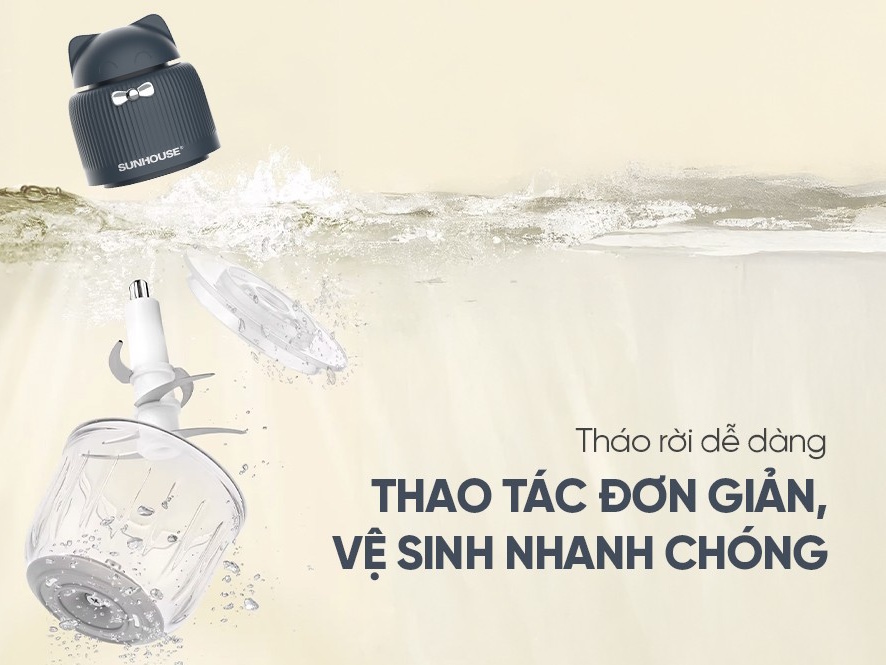 Máy xay thịt mini Sunhouse SHD5401