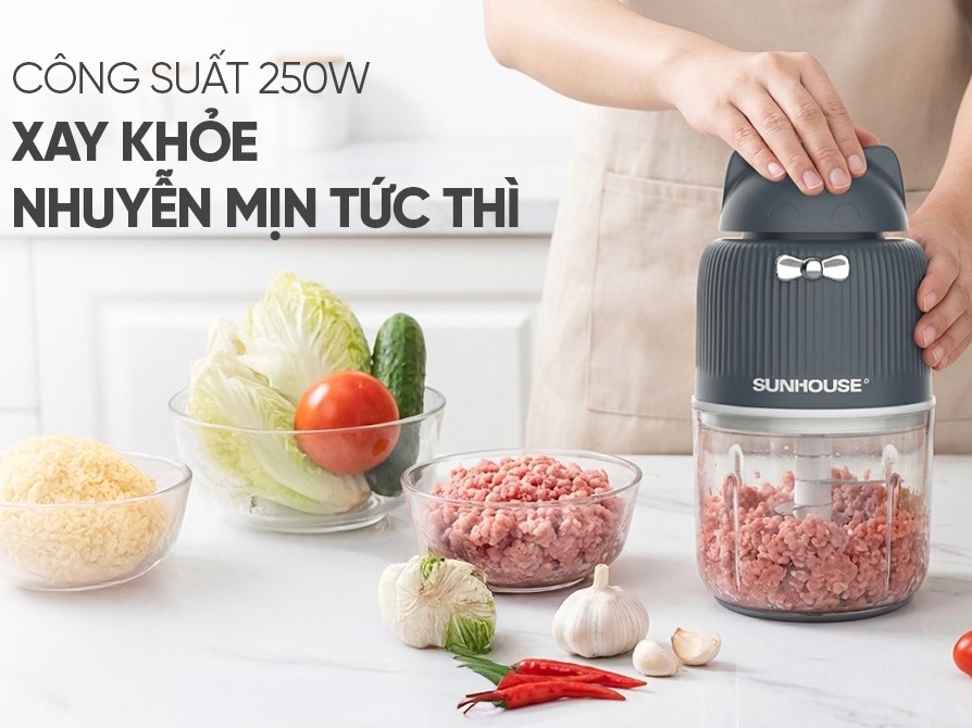 Máy xay thịt mini Sunhouse SHD5401