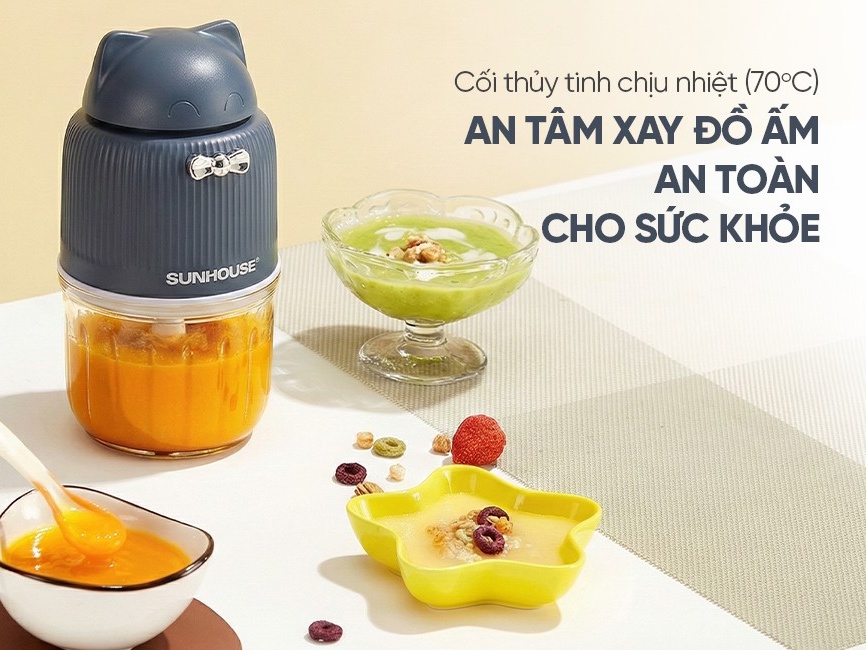 Máy xay thịt mini Sunhouse SHD5401