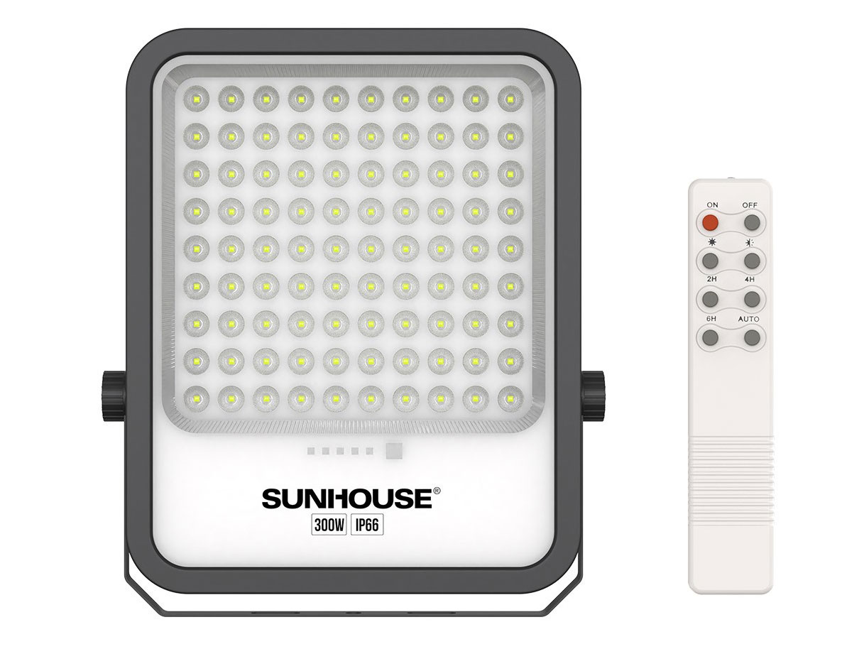 Đèn pha năng lượng mặt trời Sunhouse Eco SHE-LECPLSE01.300W