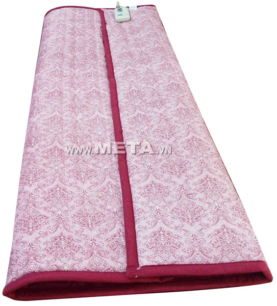 Chăn đệm điện nhung Woori Hàn Quốc có kích thước lớn phù hợp cho 2 -3 người đắp