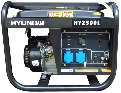 Máy phát điện xăng Hyundai HY2500L đem lại cho bạn nguồn điện trong những ngày mất điện.