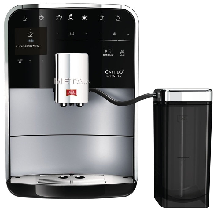 Máy pha cà phê Melitta Caffeo Barista TS có thiết kế cao cấp