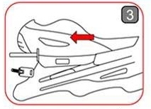 Giầy trượt patin Cougar MZS-835LE - bước 3 Giầy trượt patin Cougar MZS-835LE - bước 3