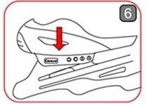 Giầy trượt patin Cougar MZS-835LE - bước 5 Giầy trượt patin Cougar MZS-835LE - bước 5