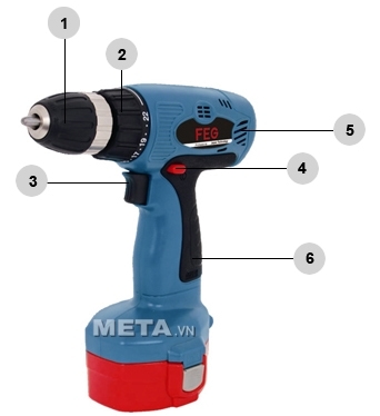 Máy khoan bắt vít FEG EG-14CD