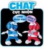 DiscoRobo kèm loa - Phiên bản mới song ngữ Anh - Việt