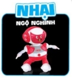 DiscoRobo kèm loa - Phiên bản mới song ngữ Anh - Việt