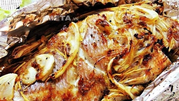 giấy bạc nướng cá