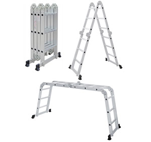 Thang nhôm gấp đa năng 4 đoạn Advindeq ADM103