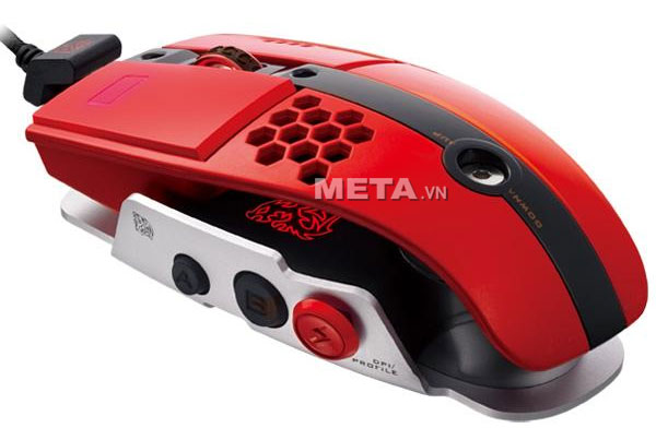 chuột vi tính Tt eSports 10 M Blazing Red MO-LTM009DTL phù hợp chơi game RTS/MMORPG