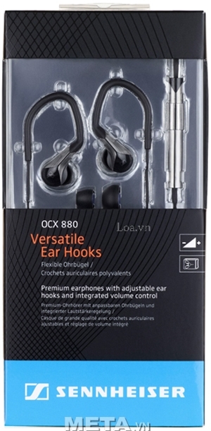 Tai nghe Sennheiser OCX 880 tương thích với các thiết bị kĩ thuật số sử dụng jack 3.5mm