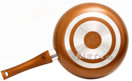 Chảo Titanium chống dính cao cấp 24cm 2355722 thiết kế tay cầm chống bỏng