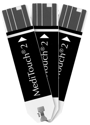 Que thử của máy đo đường huyết Medisana Meditouch 2 (50 que)