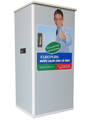 Tủ vỏ nhựa của máy lọc nước Europura