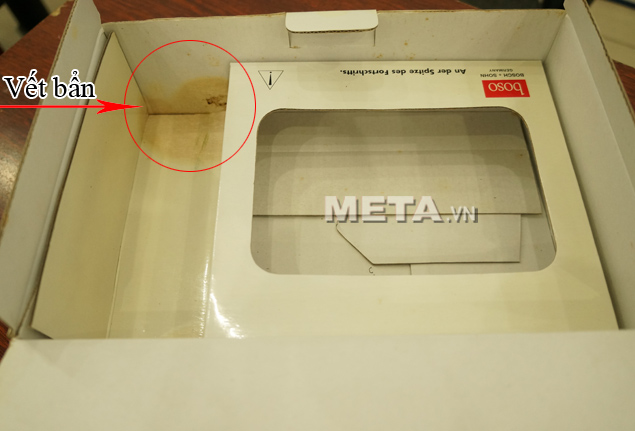 Máy đo huyết áp Boso Medicus - Thanh lý có vỏ hộp bị ố vàng.