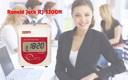 Hình ảnh máy chấm công thẻ giấy Ronald Jack RJ-3300N.