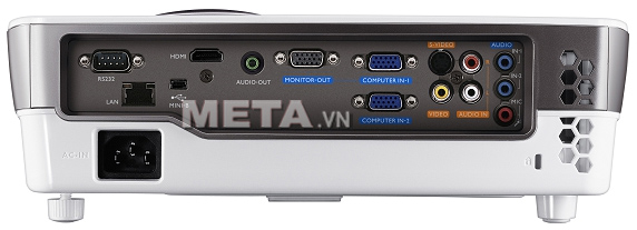 Cổng kết nối của máy chiếu BenQ MX720   