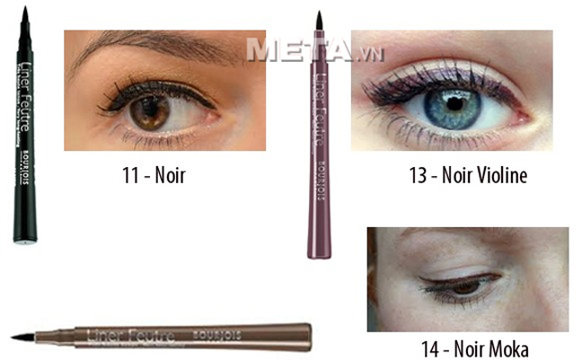 Chì kẻ mắt nước Bourjois Liner Feutre dùng kẻ viền mắt