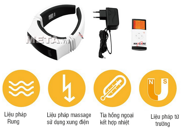 4 chức năng chính của máy massage cổ gáy Maxcare Max545