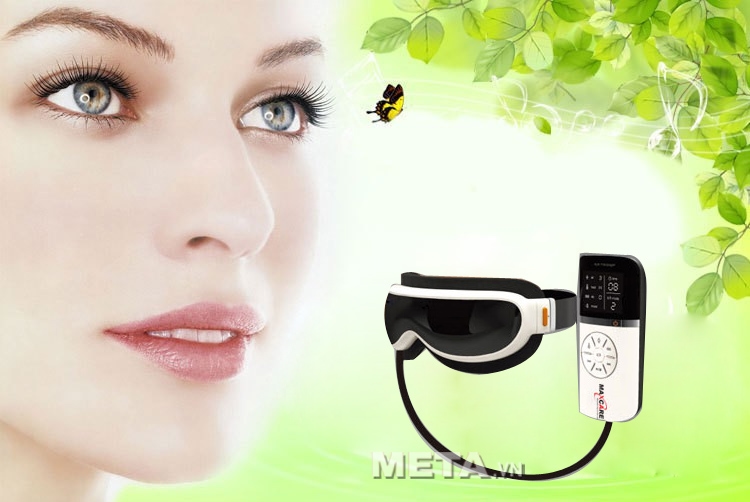 Chăm sóc đôi mắt mỗi ngày với máy massage mắt Maxcare Max565