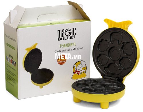 Máy làm bánh nướng hình thú Magic Bullet nướng chín đều cả 2 mặt