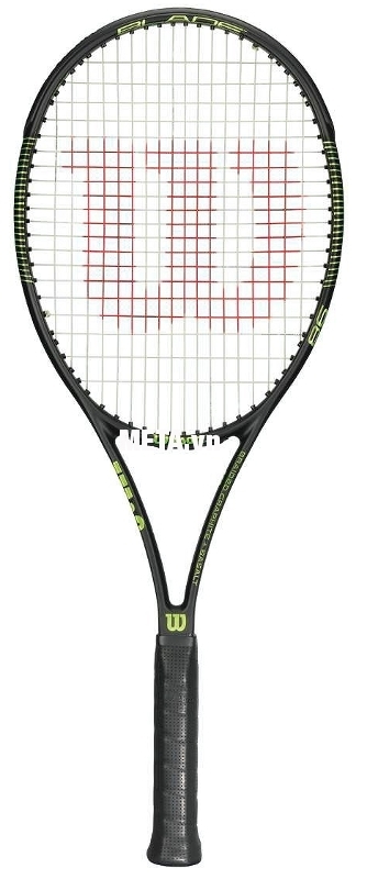 Vợt tennis Wilson Blade 98 16x19 WRT7235102 có màu xanh đen.