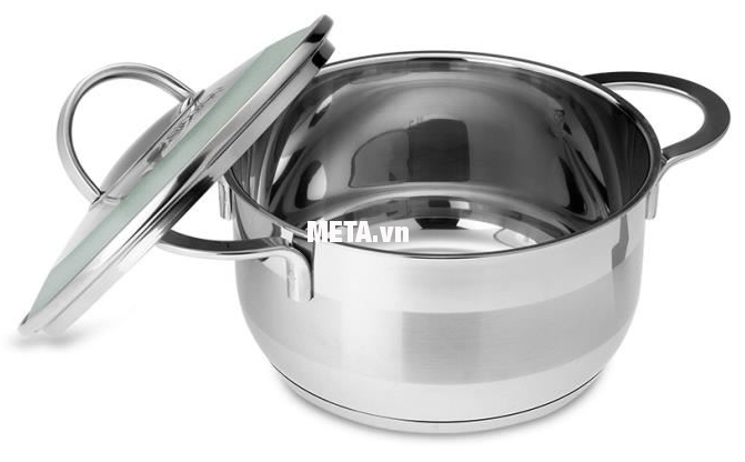 Xoong inox 5 đáy Celestine 18cm 2355275 an toàn cho sức khỏe.