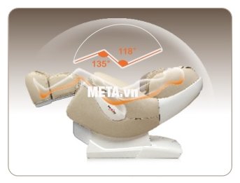 Ghế massage toàn thân Maxcare Max-686 có massage không trọng lực
