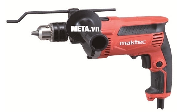 Máy khoan búa Maktec MT814 có tay cầm chắc chắn, tạo cảm giác an toàn.