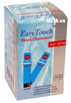 Hình ảnh que thử mỡ máu cho máy đo Rossmax Easy Touch GCU ET322 (5 que)