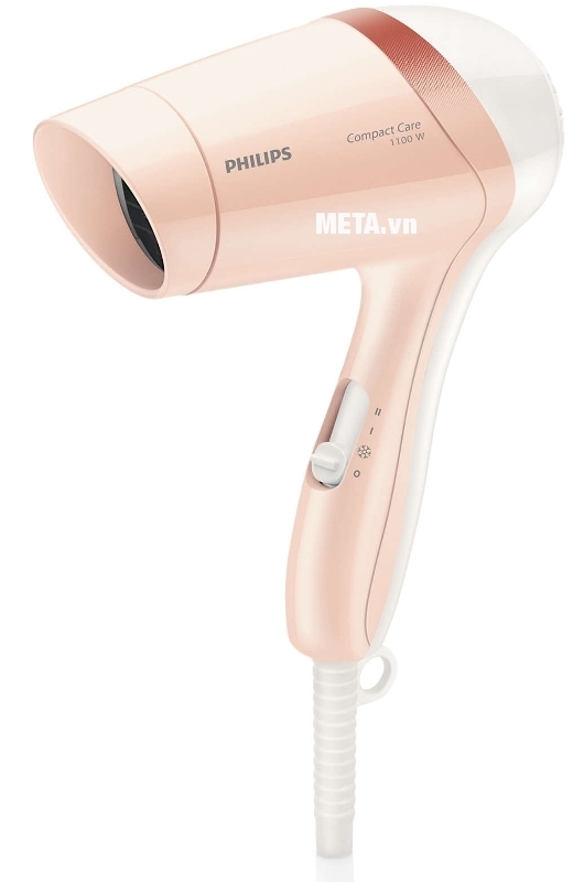 Máy sấy tóc Philips HP8112 có 2 tốc độ sấy, 1 chế độ sấy mát.