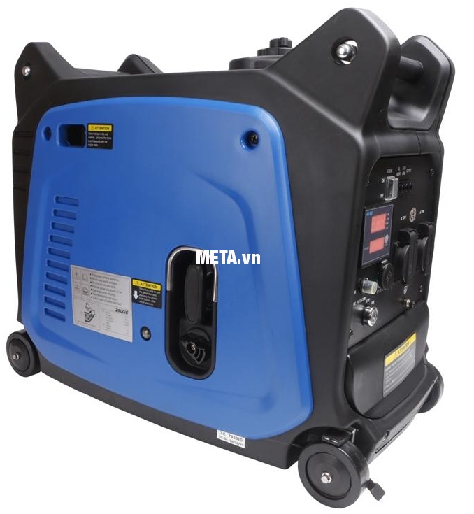 Máy phát điện biến tần kỹ thuật số Fujihaia GY2600E dung tích bình xăng lớn sử dụng liên tục trong nhiều giờ đồng hồ.