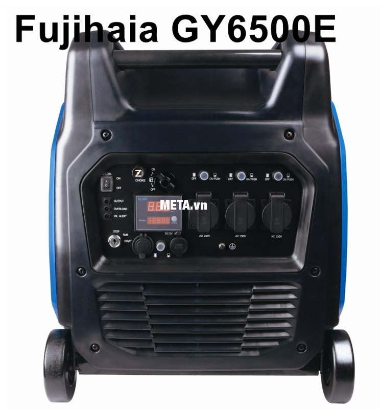 Máy phát điện biến tần kỹ thuật số Fujihaia GY6500E vận hành liên tục trong nhiều giờ liền.