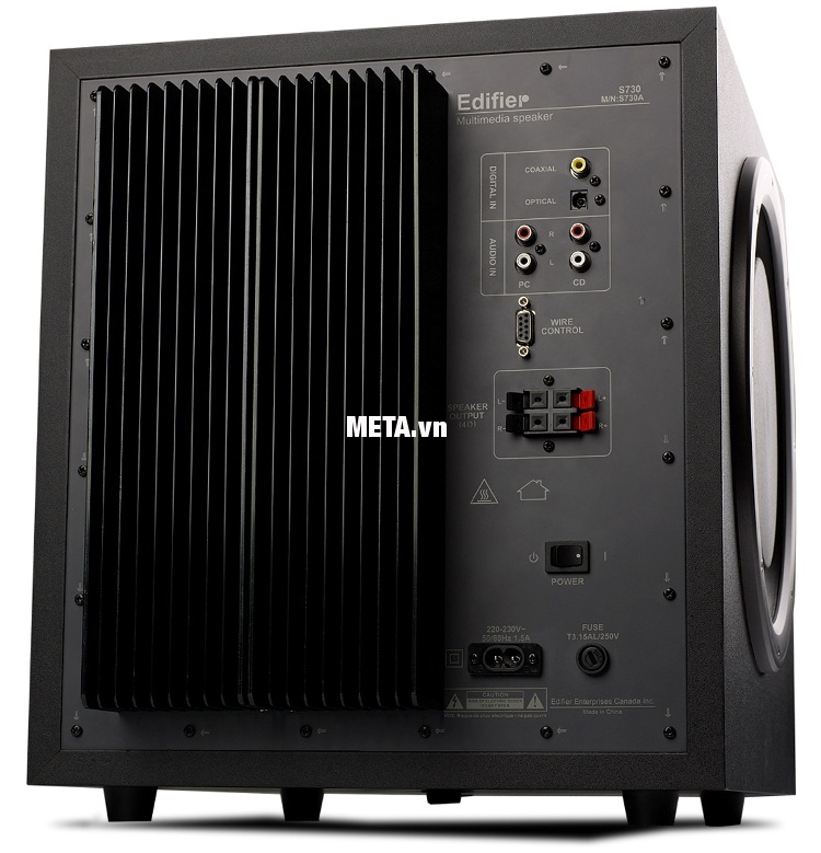 Loa 2.1 Edifier S730 có khả năng tương thích với nhiều thiết bị âm thanh.