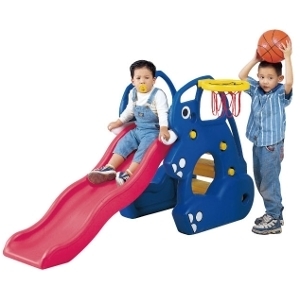 Cầu trượt con voi có rổ bóng SL-02A