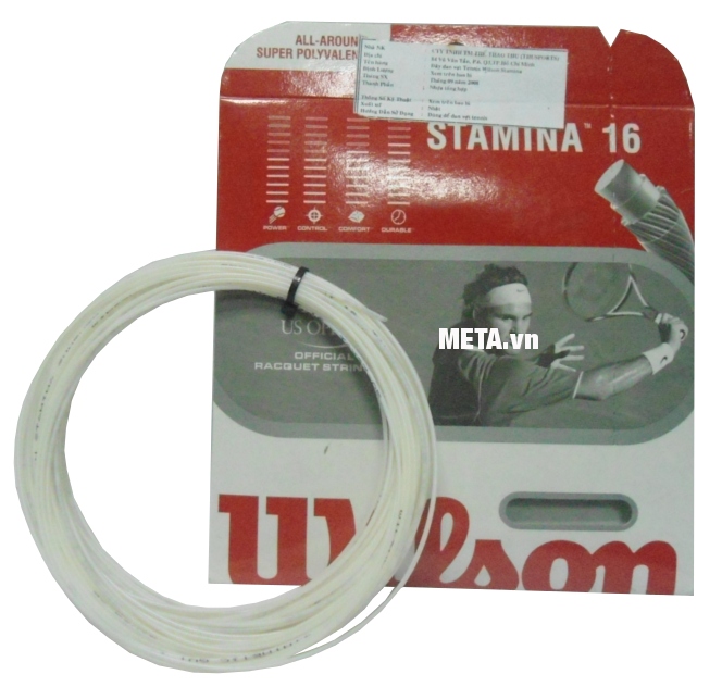 Cước Wilson WRYZ 9268WH bền dai, chắc khỏe.