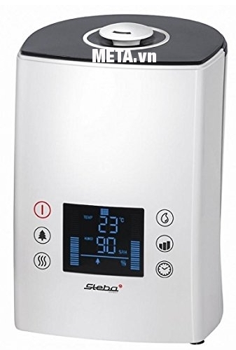 Máy tạo ẩm Steba LB7 có màn hình LCD có chân đế vững chắc.