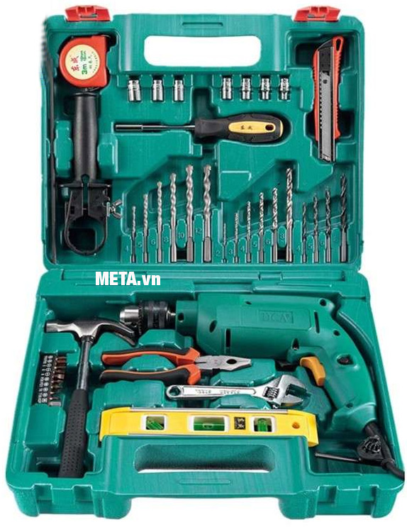 Bộ dụng cụ của máy khoan búa DCA Z1J-FF02-13.