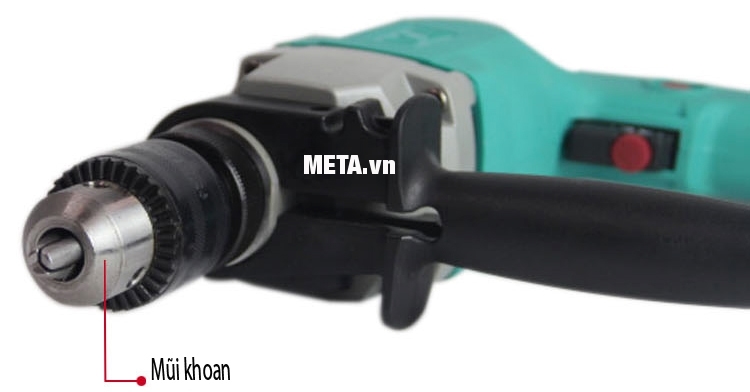 Thiết kế mũi khoan 13mm của máy khoan 500W DCA AZJ13 (Z1J-FF-13)