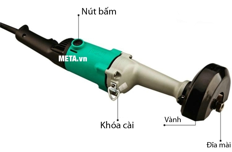 Cấu tạo của máy mài thẳng 1020W DCA ASS150 (S1S-FF-150)