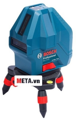 Máy cân mực laser 3 tia Bosch GLL 3-15 cho kết quả chính xác nhất.