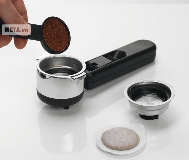 Các phụ kiện đi kèm máy pha cà phê Delonghi EC156.B