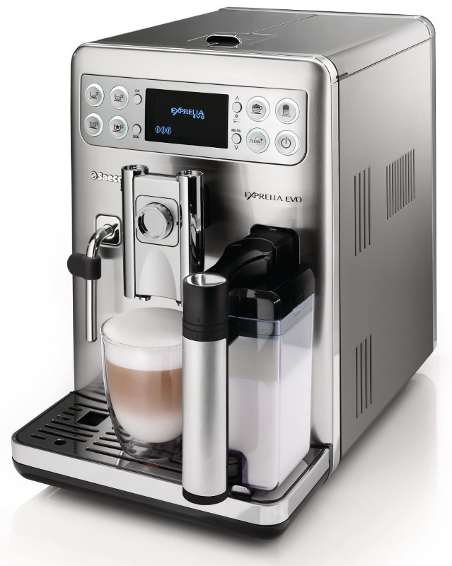 Máy pha cà phê Saeco Exprelia Evo HD8857/01 có chức năng ghi nhớ cà phê