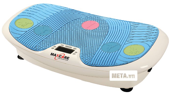 Máy rung tập lắc toàn thân Maxcare MAX-628 màu xanh