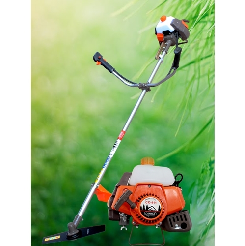 Máy cắt cỏ Oshima 411 cam xám