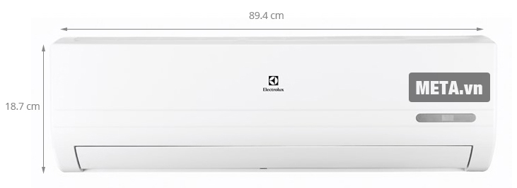 Cấu tạo của điều hòa 2 chiều 9000 BTU Electrolux ESM09HRF-D2.
