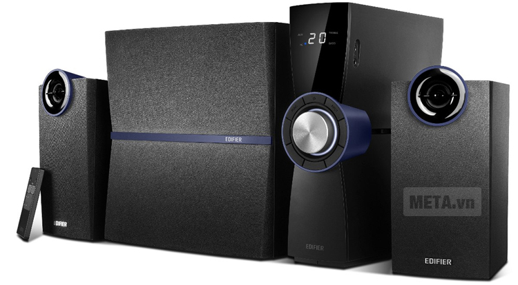 Loa Edifier C2V 2.1 được thiết kế với kiểu dáng hiện đại.