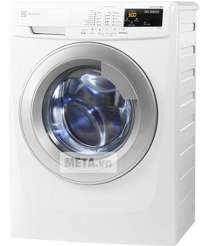 Máy giặt cửa trước 8 kg Electrolux EWF12843 có kiểu dáng sang trọng, hiện đại.